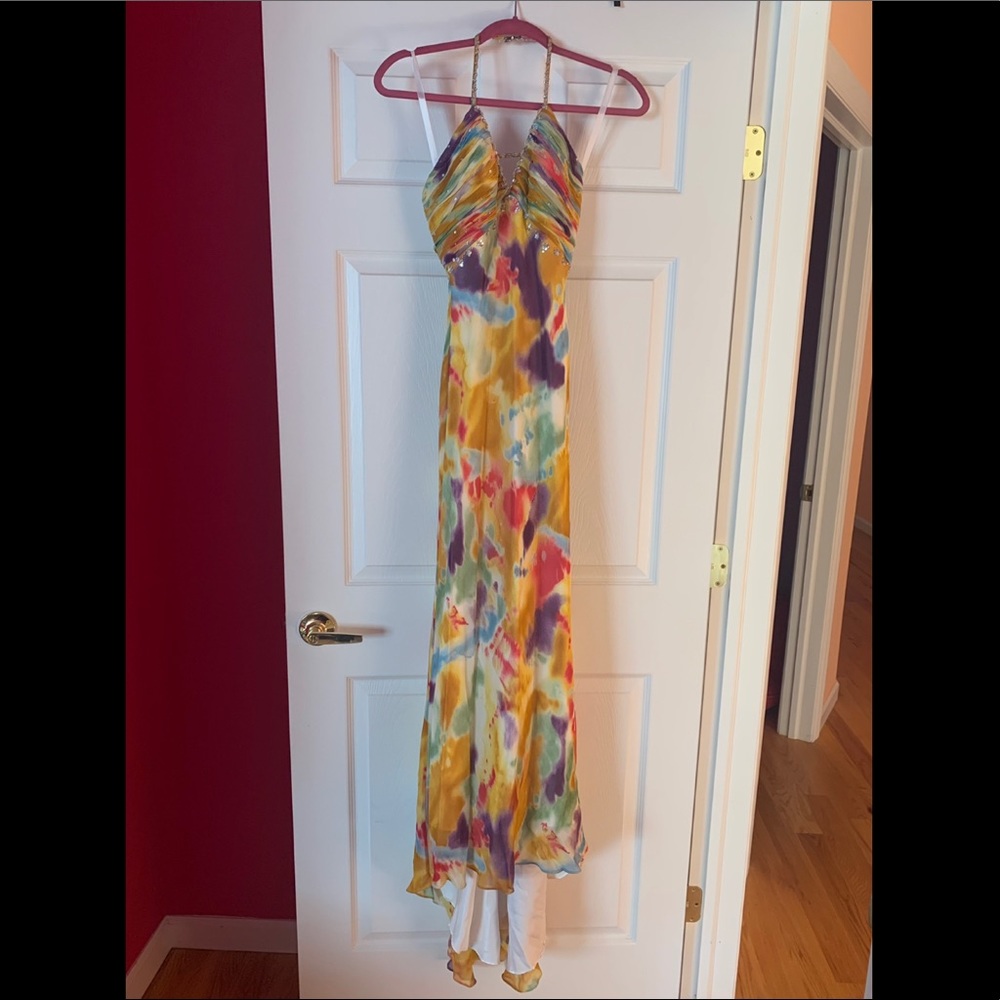 Multicolored Prom Dress💛